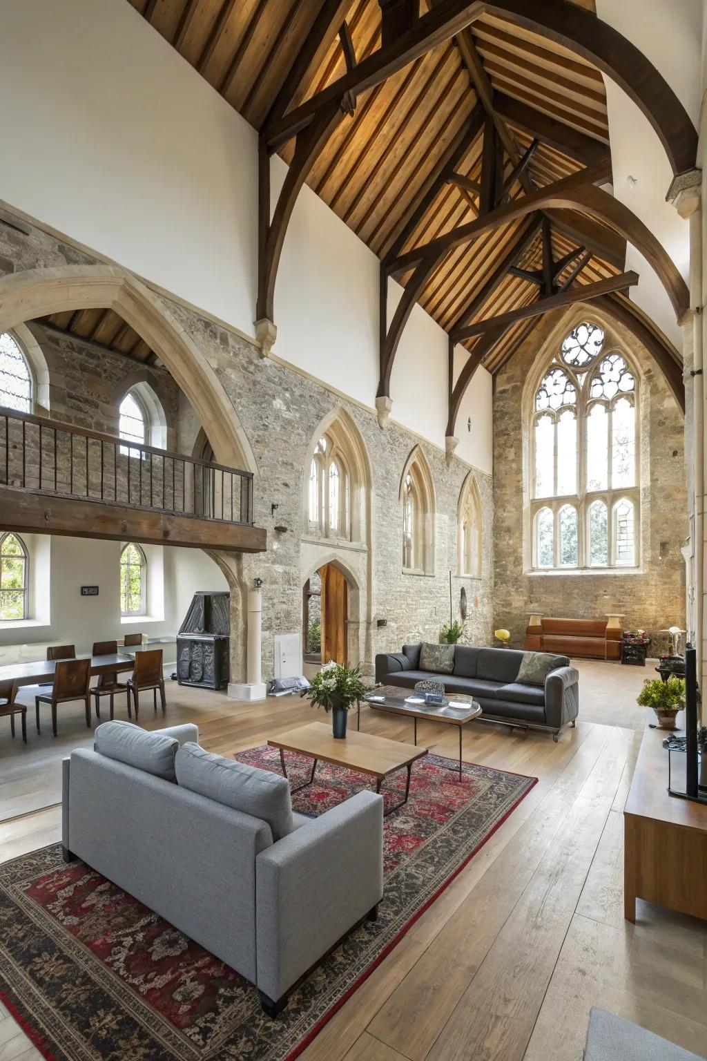 A sprawling living space where majesty and comfort meet in harmony.