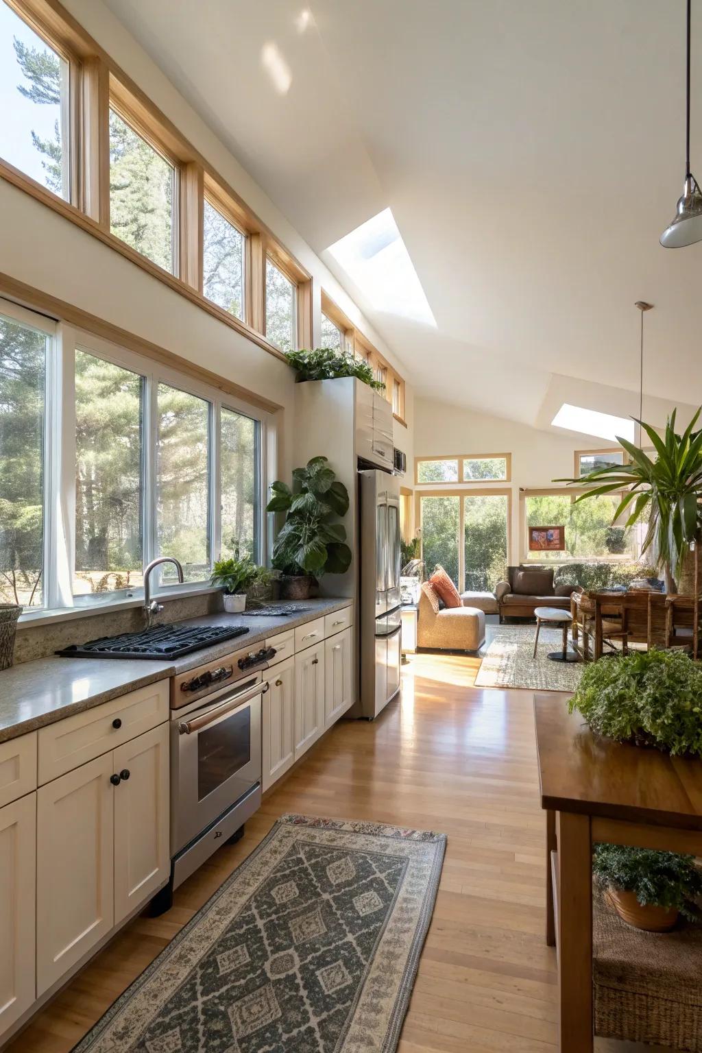 Open layouts allow for a seamless flow and plenty of natural light.