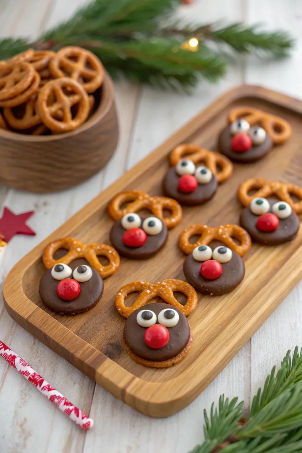 Sweet and delicious Rodolph treats perfect for family fun.