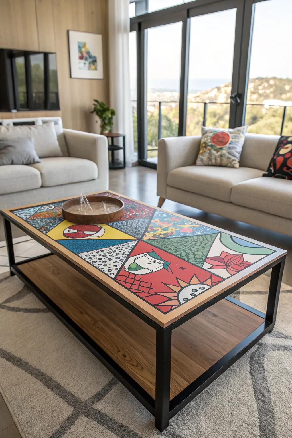 Change furniture via pop style.