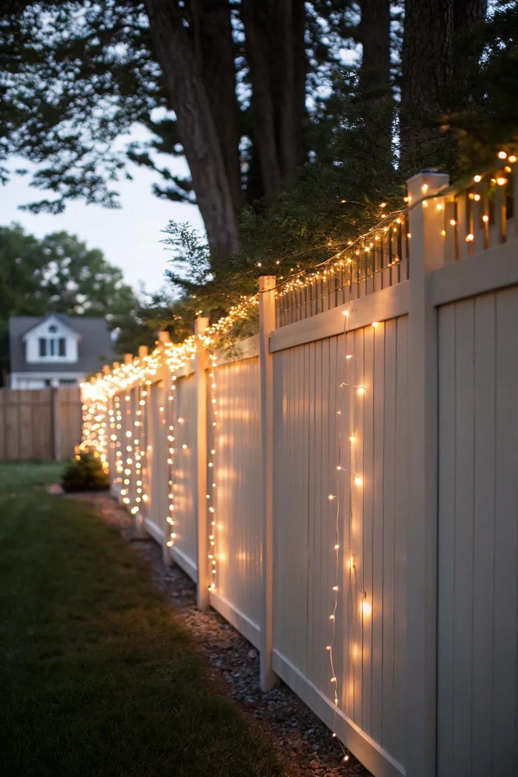 Fairy lights bring a magical sparkle to any setting.