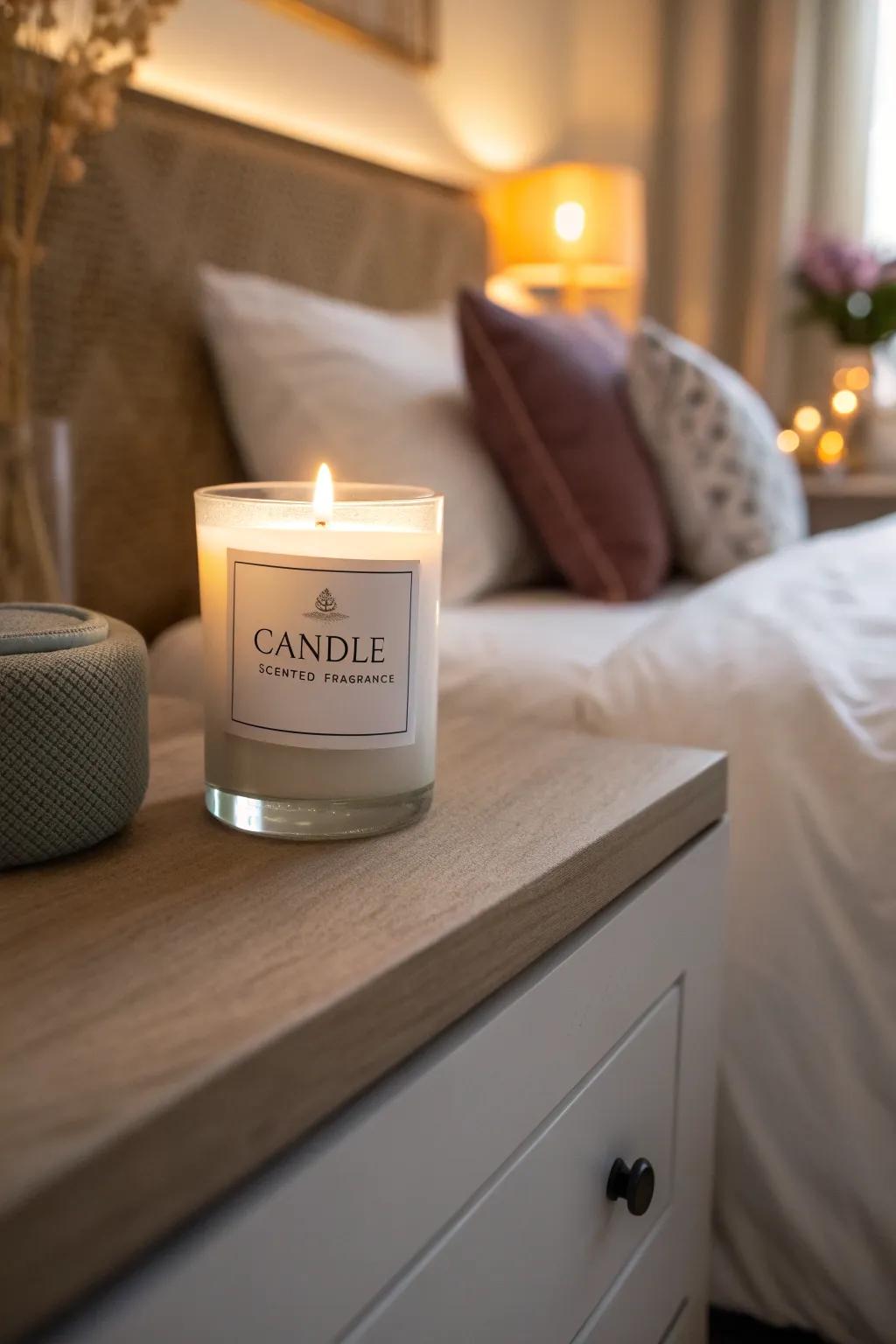 Scent-storied candle labels evoking emotions and memories.
