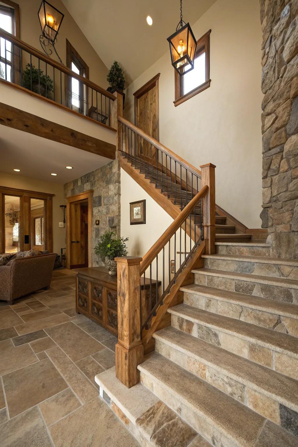 Using nature-inspired elements will add a calming and earthy feel.