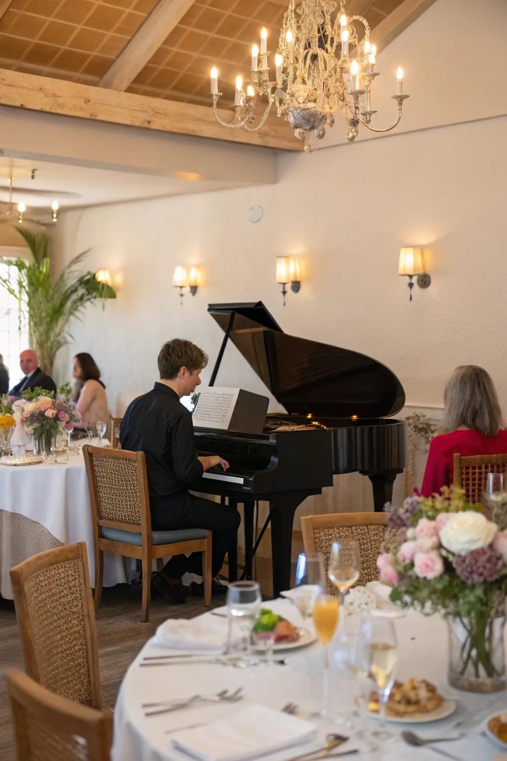 Surprise entertainment that adds an unforgettable touch to the brunch atmosphere.