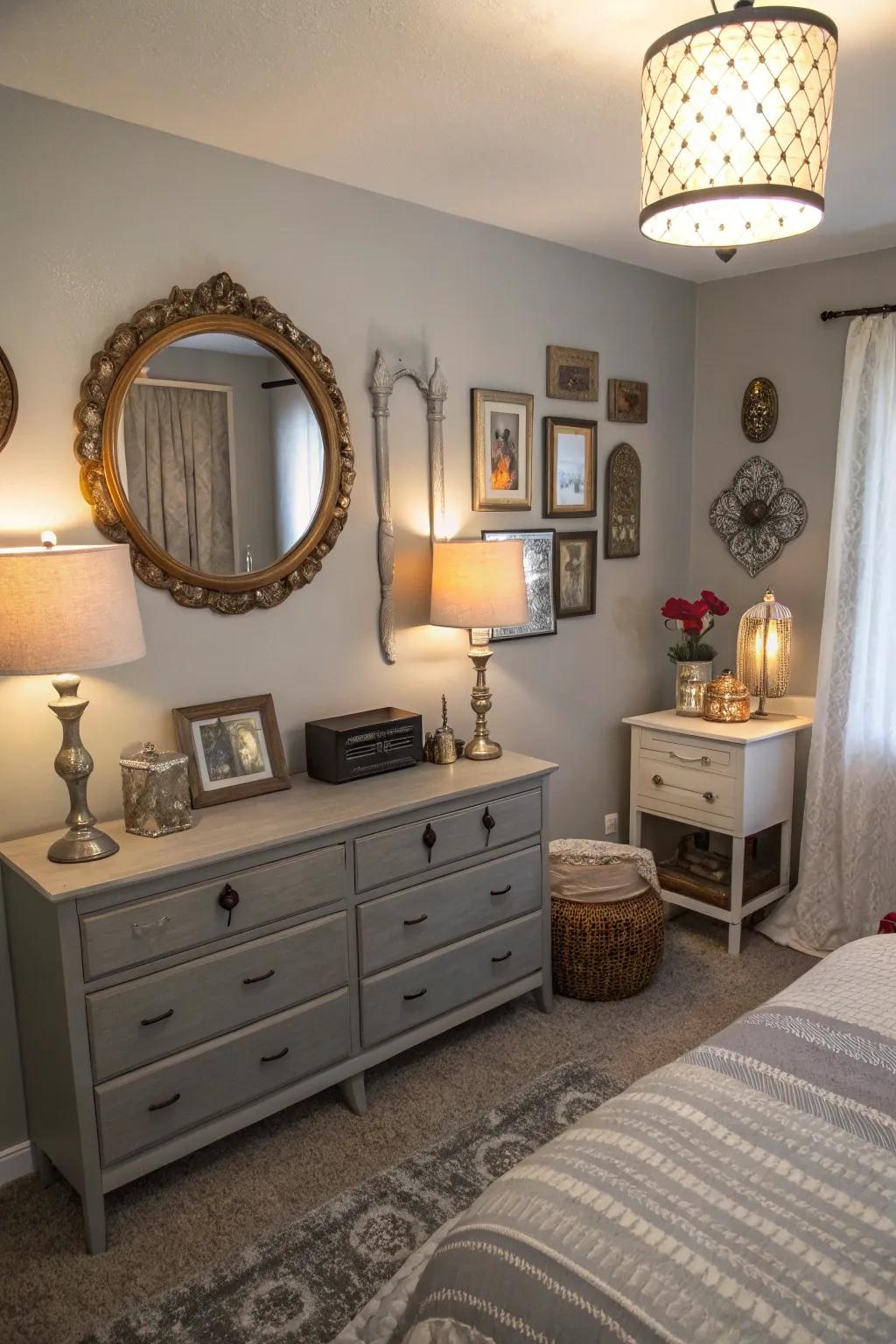 Vintage pieces have the ability to add charm and personality.