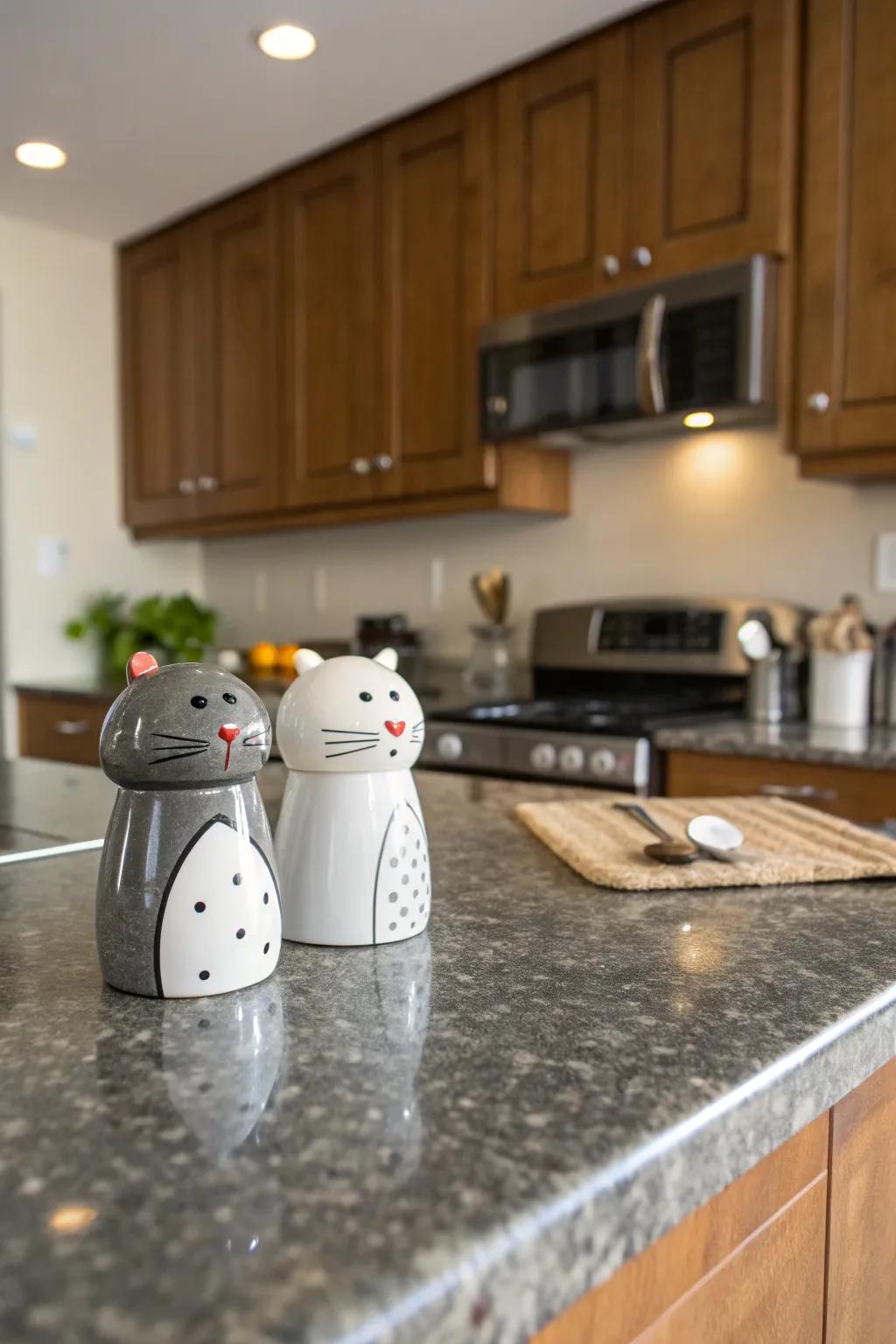 Whimsical touches introduce character and fun to the space.