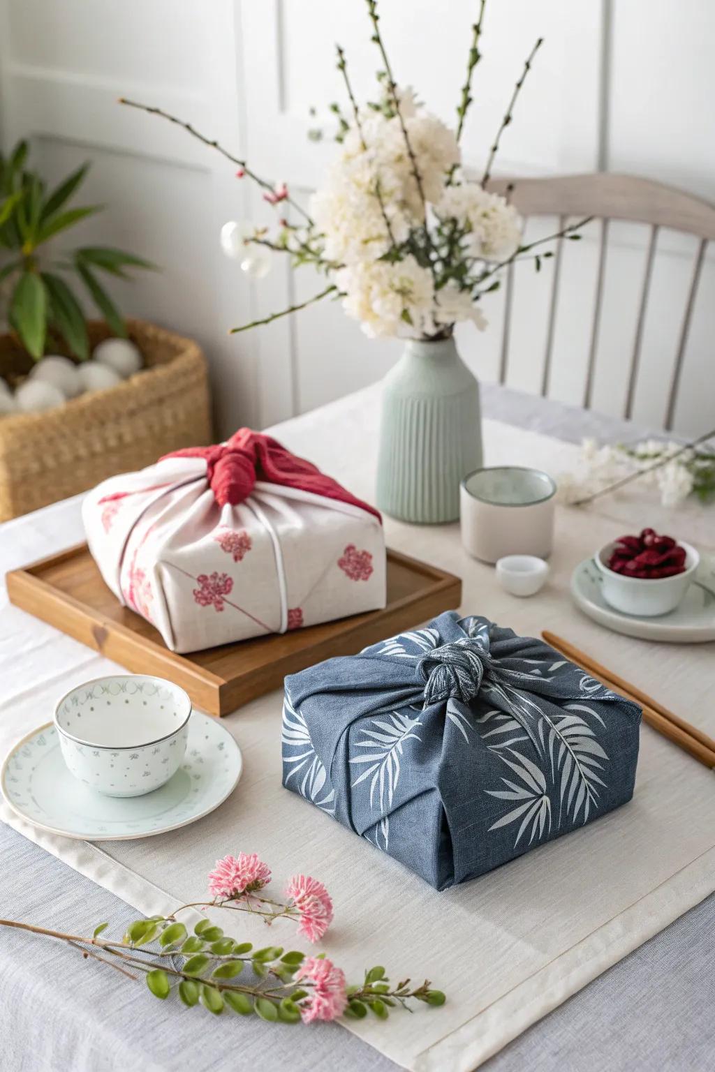 The Furoshiki Fold is a unique way to wrap gifts with elegance.