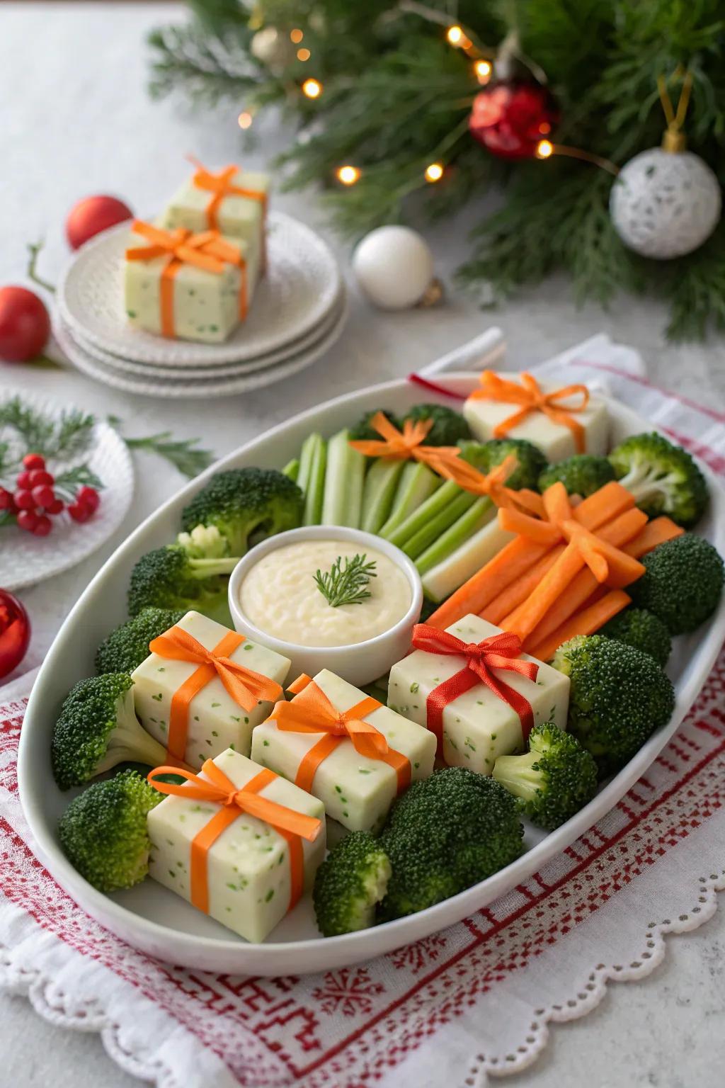 Creative veggie gift boxes that are a delightful surprise.