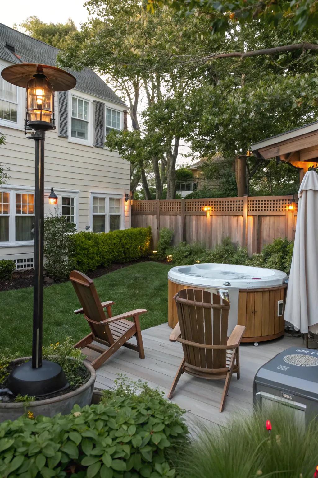 Year-round features ensure your backyard is perpetually inviting.