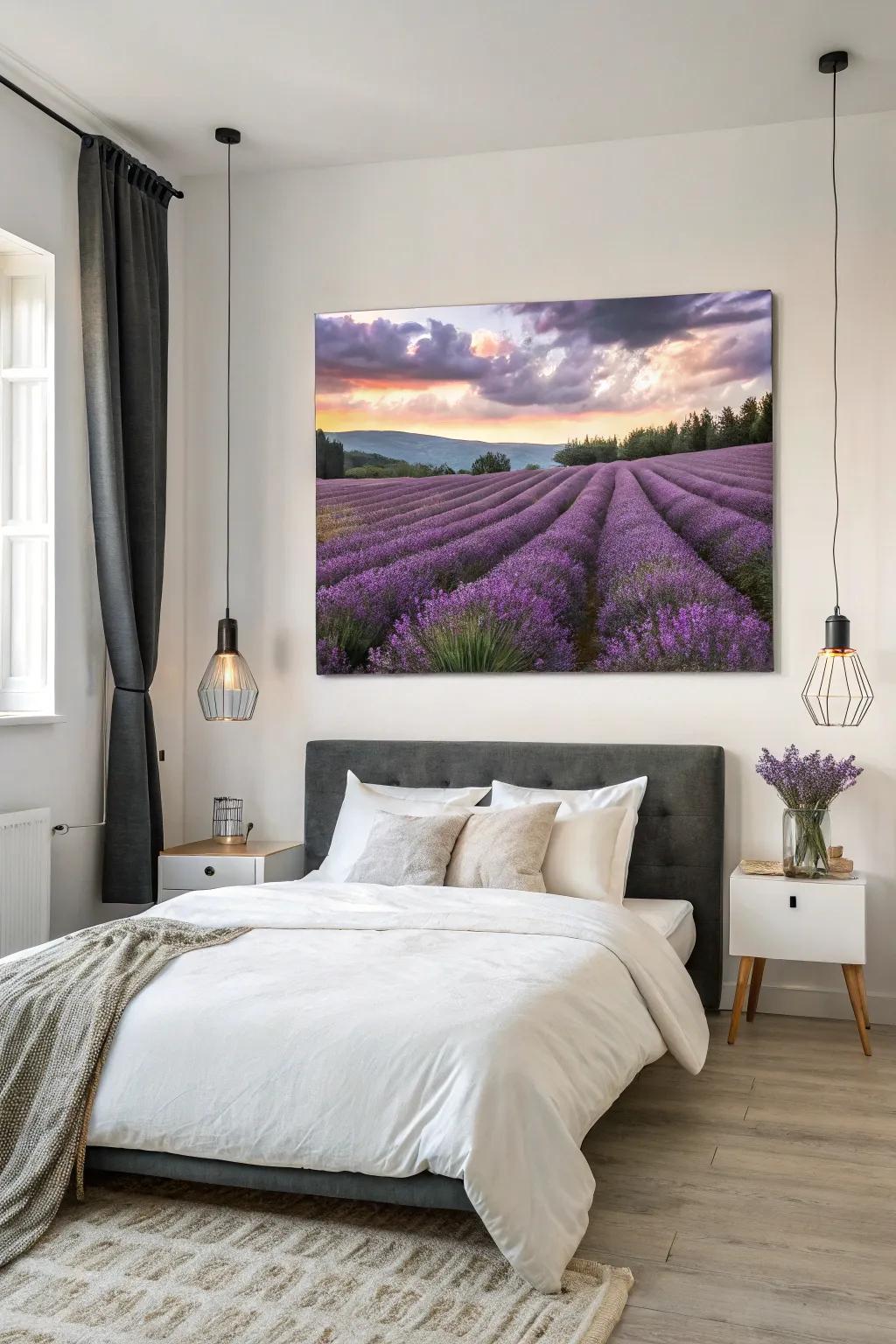 Florals atop a shadowed canvas, originating a courageous visual declaration.