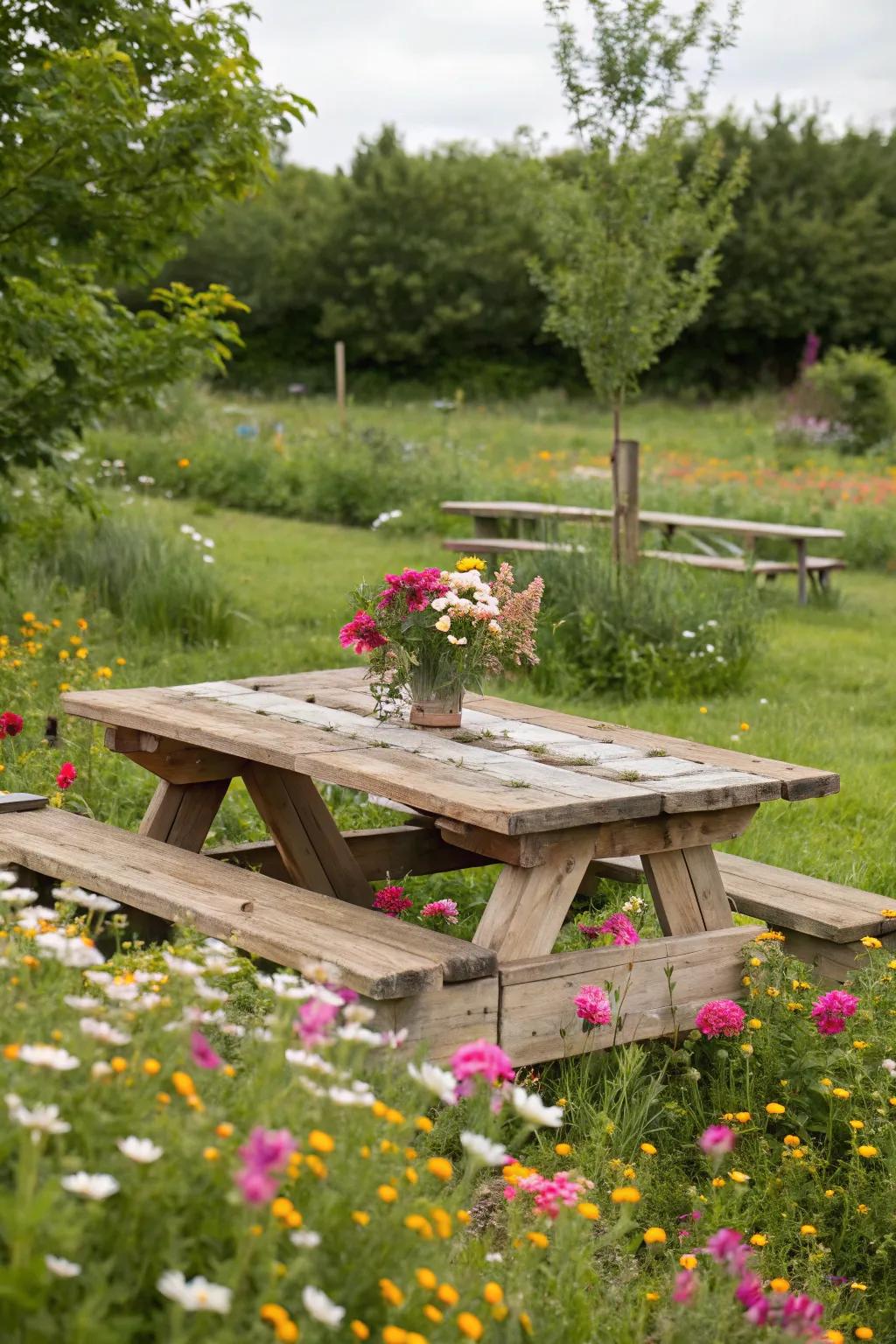 Eco-friendly tables make a positive impact on your backyard and the environment.