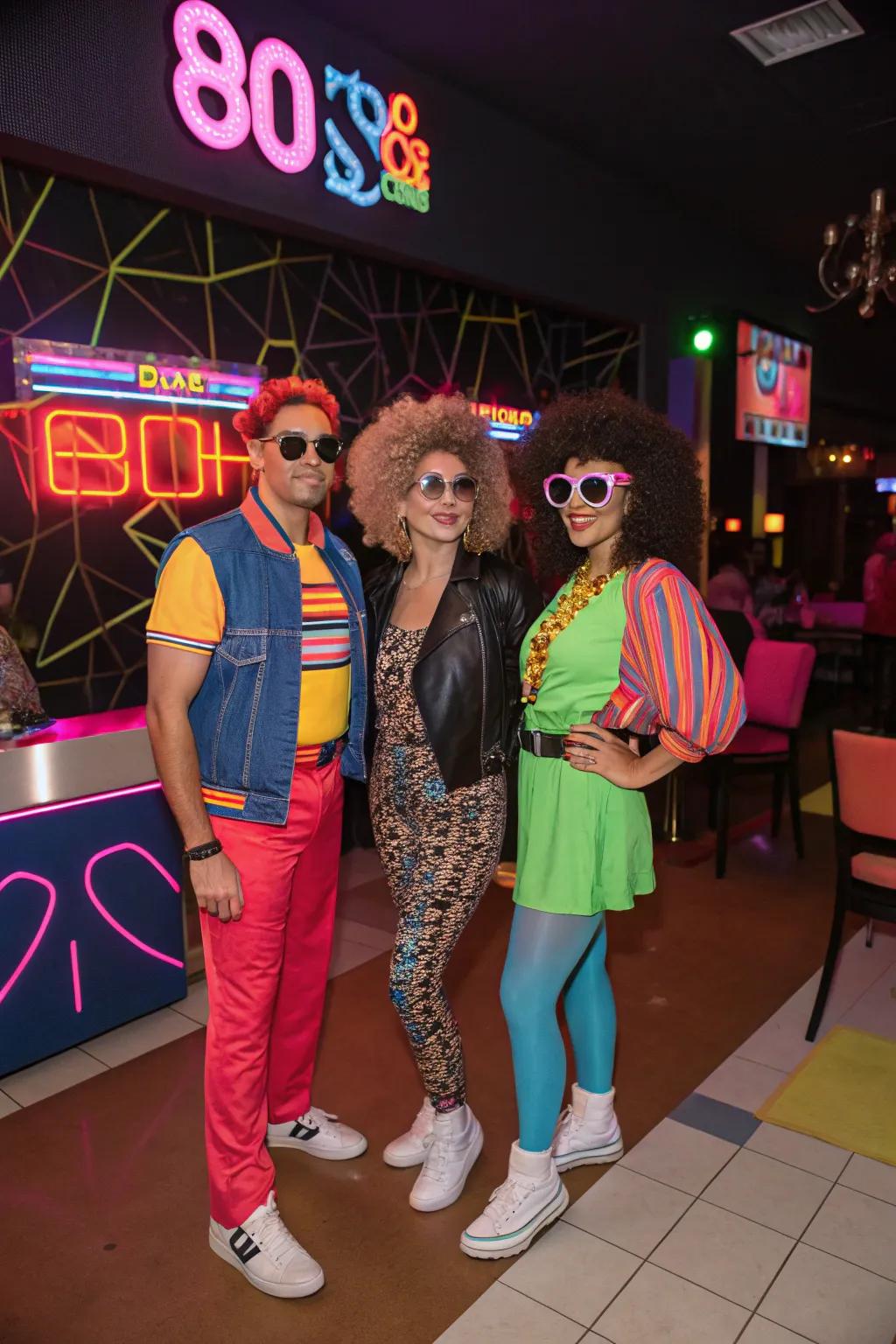Journey back in time and dance at an 80s throwback celebration.