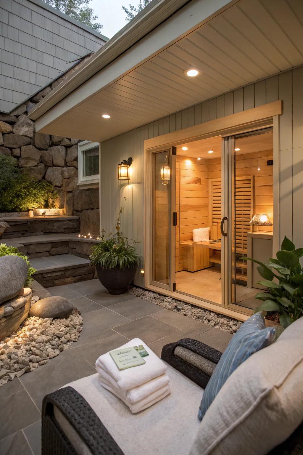 Unwind and rejuvenate in your personal home spa retreat.