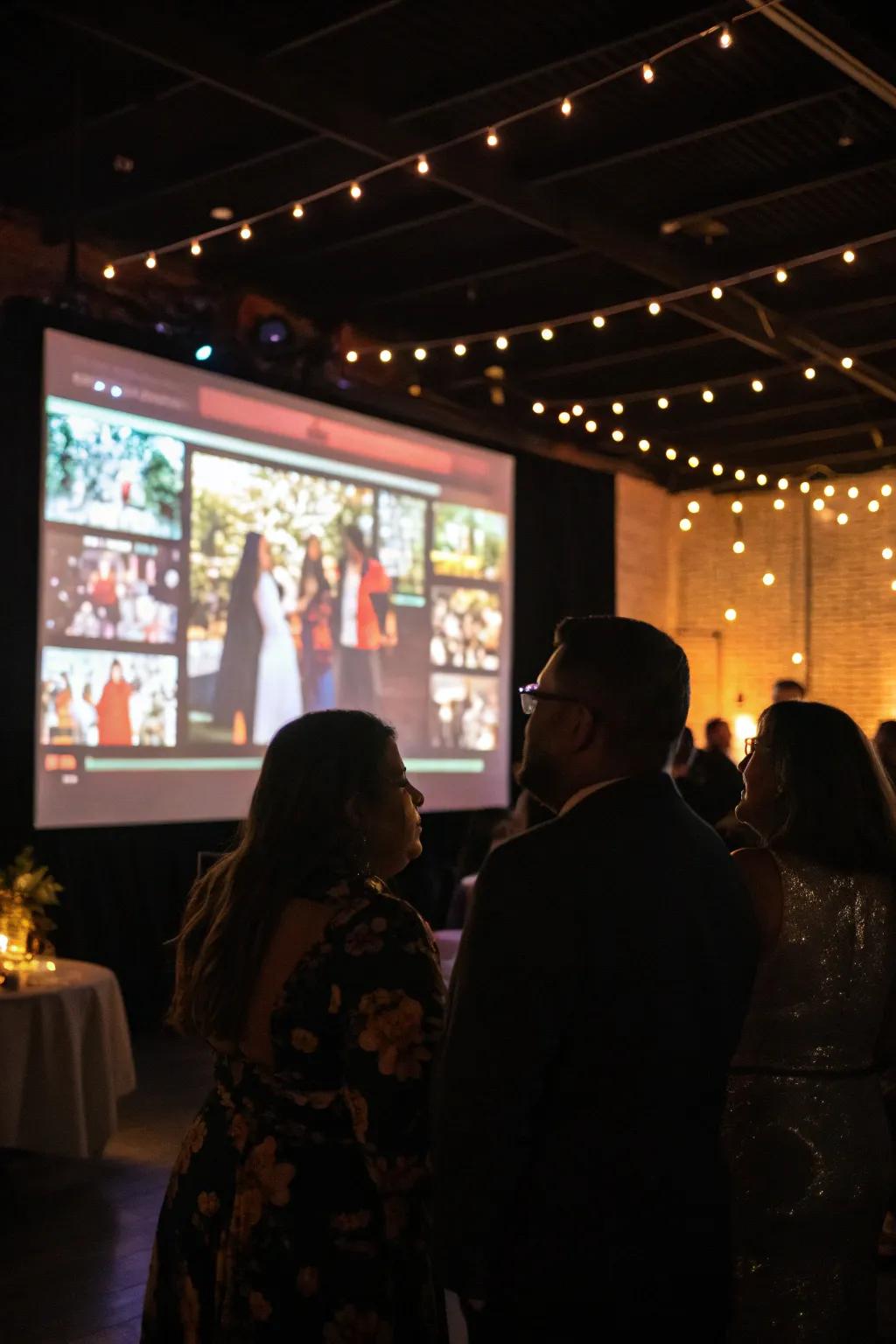 A touching multimedia presentation celebrating five decades of love.
