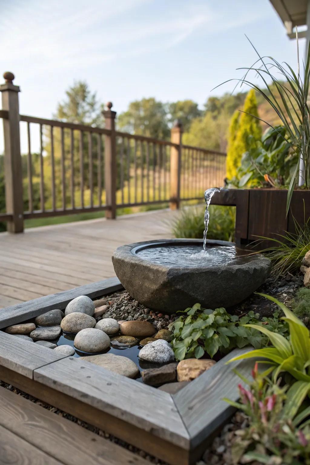A peaceful nook for calmness and meditation.