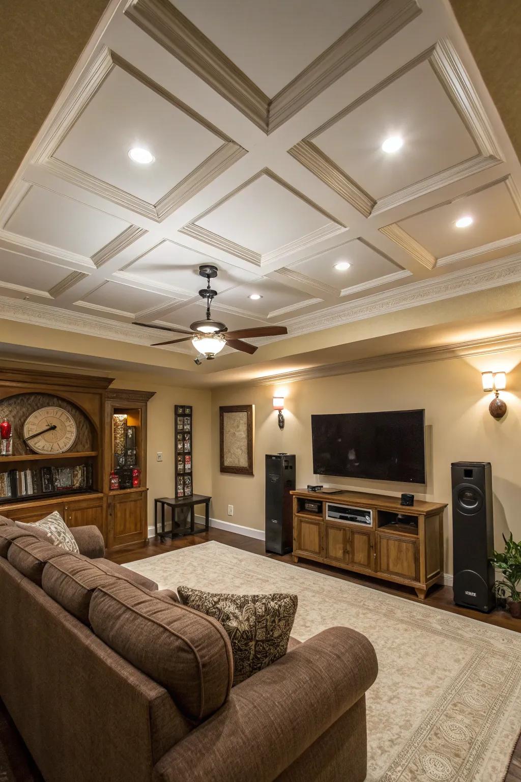 Functional ceilings blend utility with style.