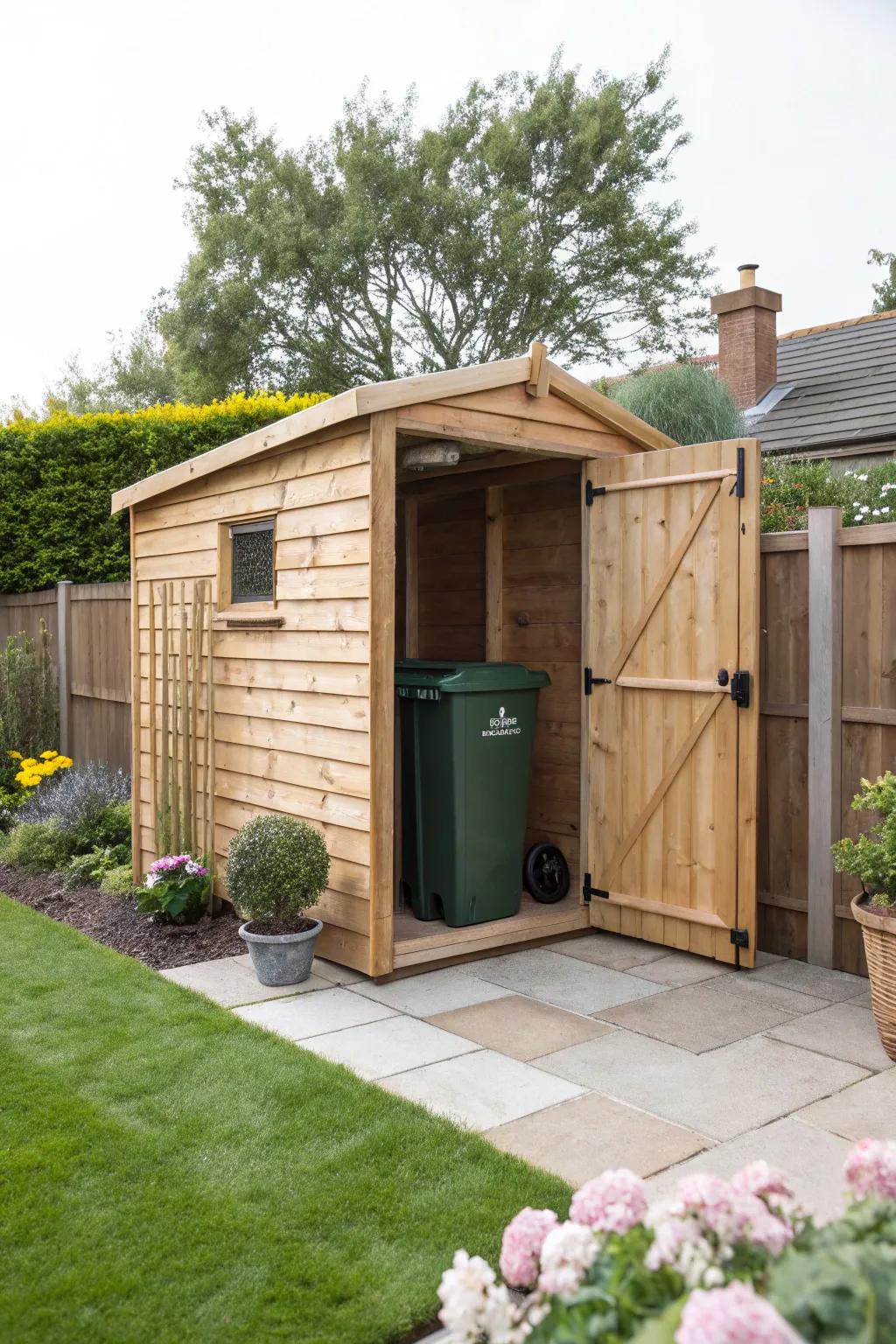 Combine functionality with a custom-built shed.