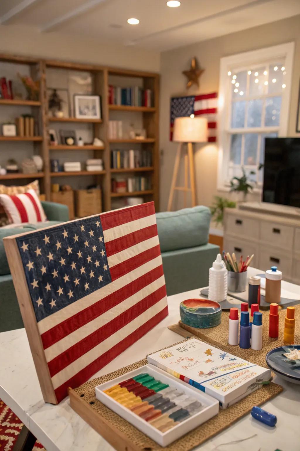 DIY flag projects bring a personal and creative touch to decor.