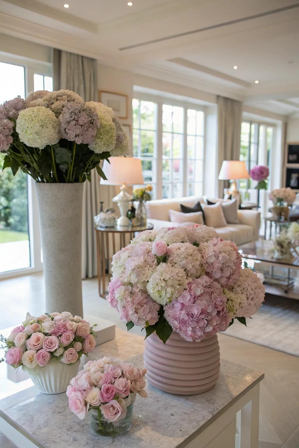 Add thoughtful touches with themed flower arrangements.