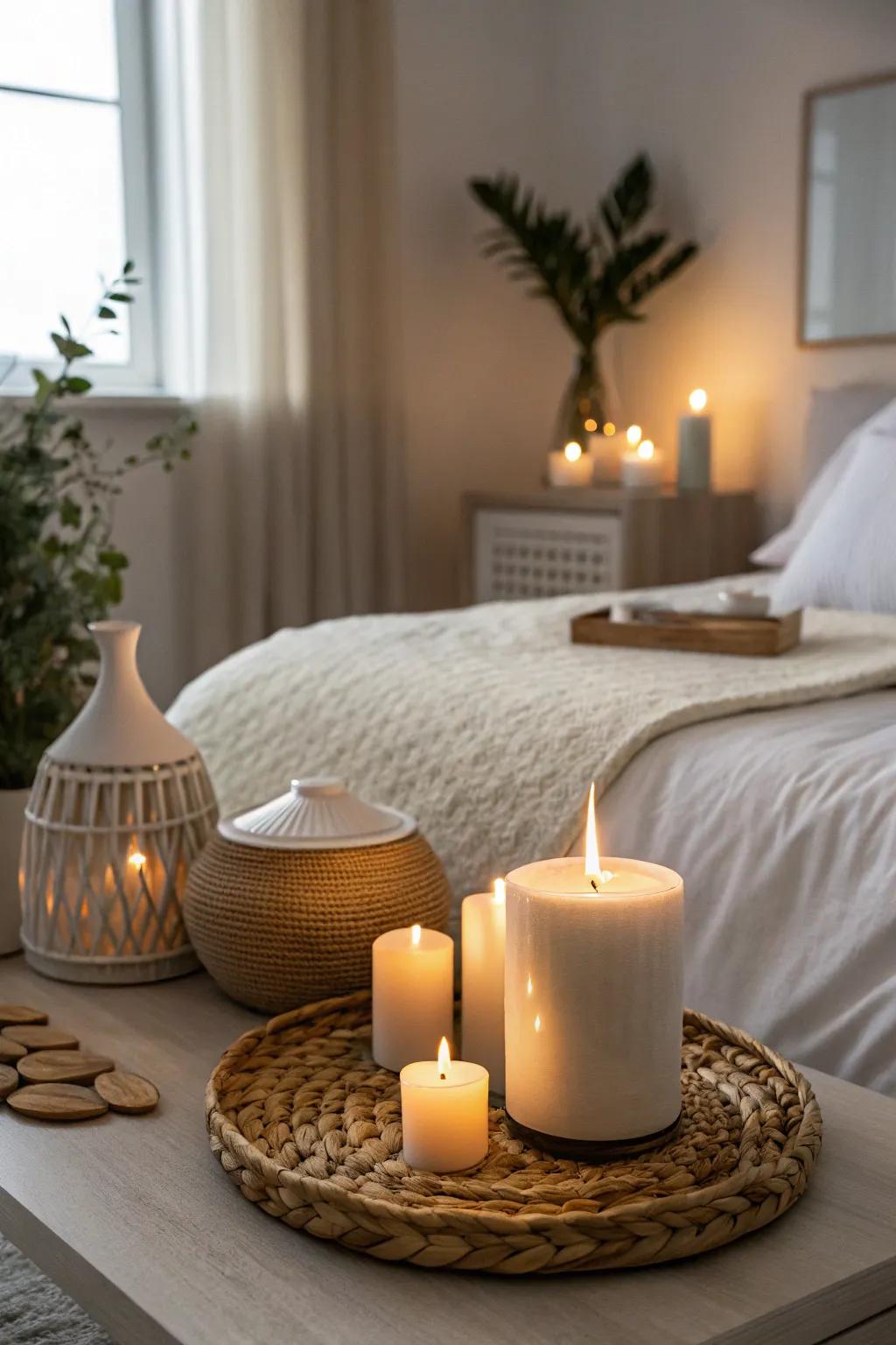 Enhance your space's mood with calming scents.