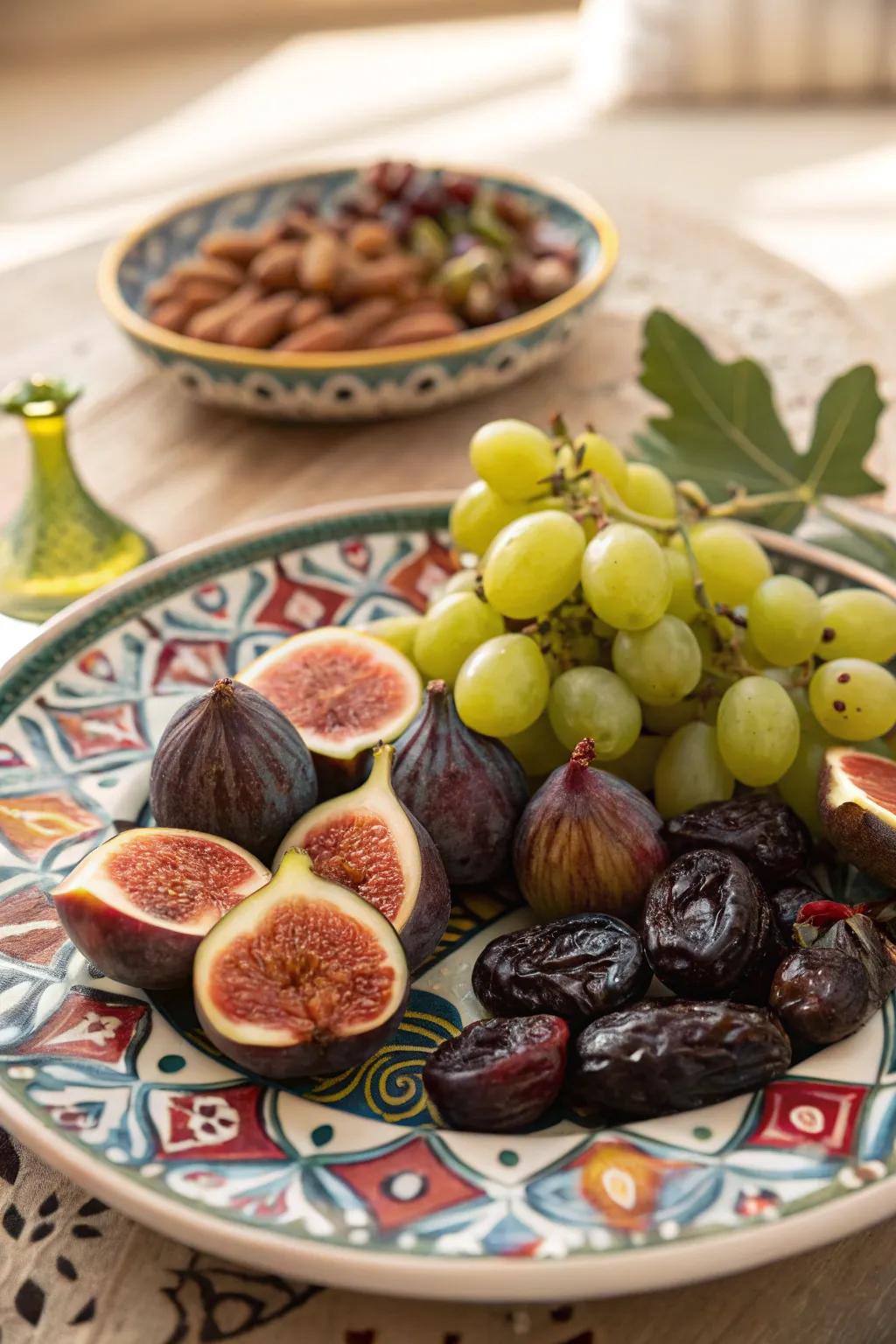 A Mediterranean mix offering a taste of the exotic.