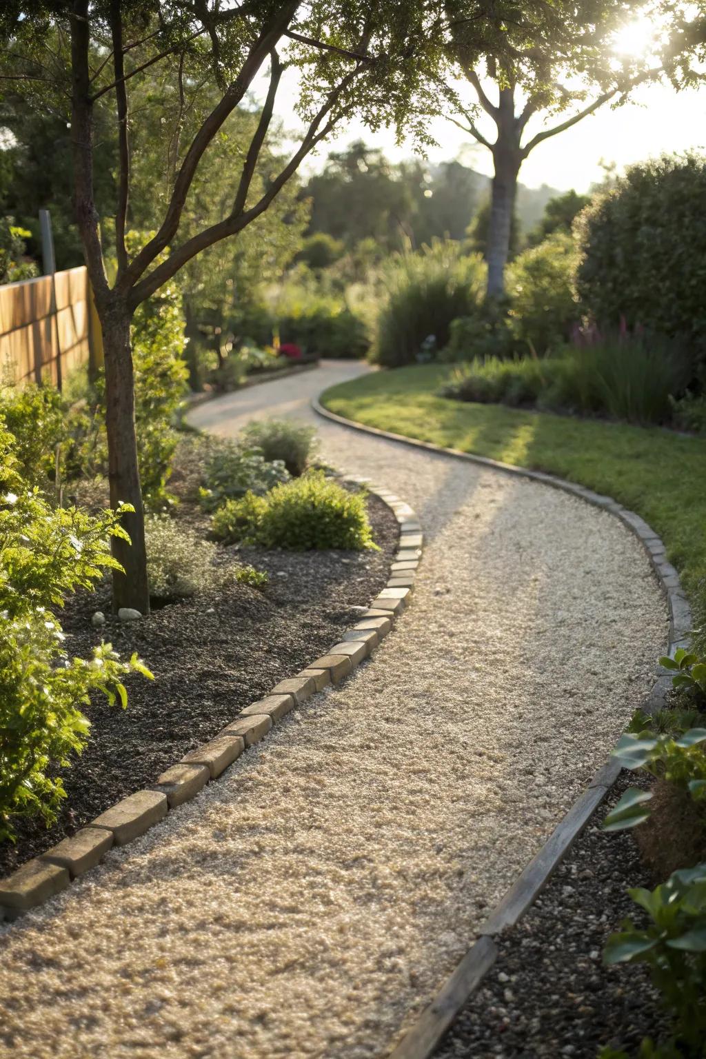 Permeable hardscaping that combines eco-friendliness with elegance.