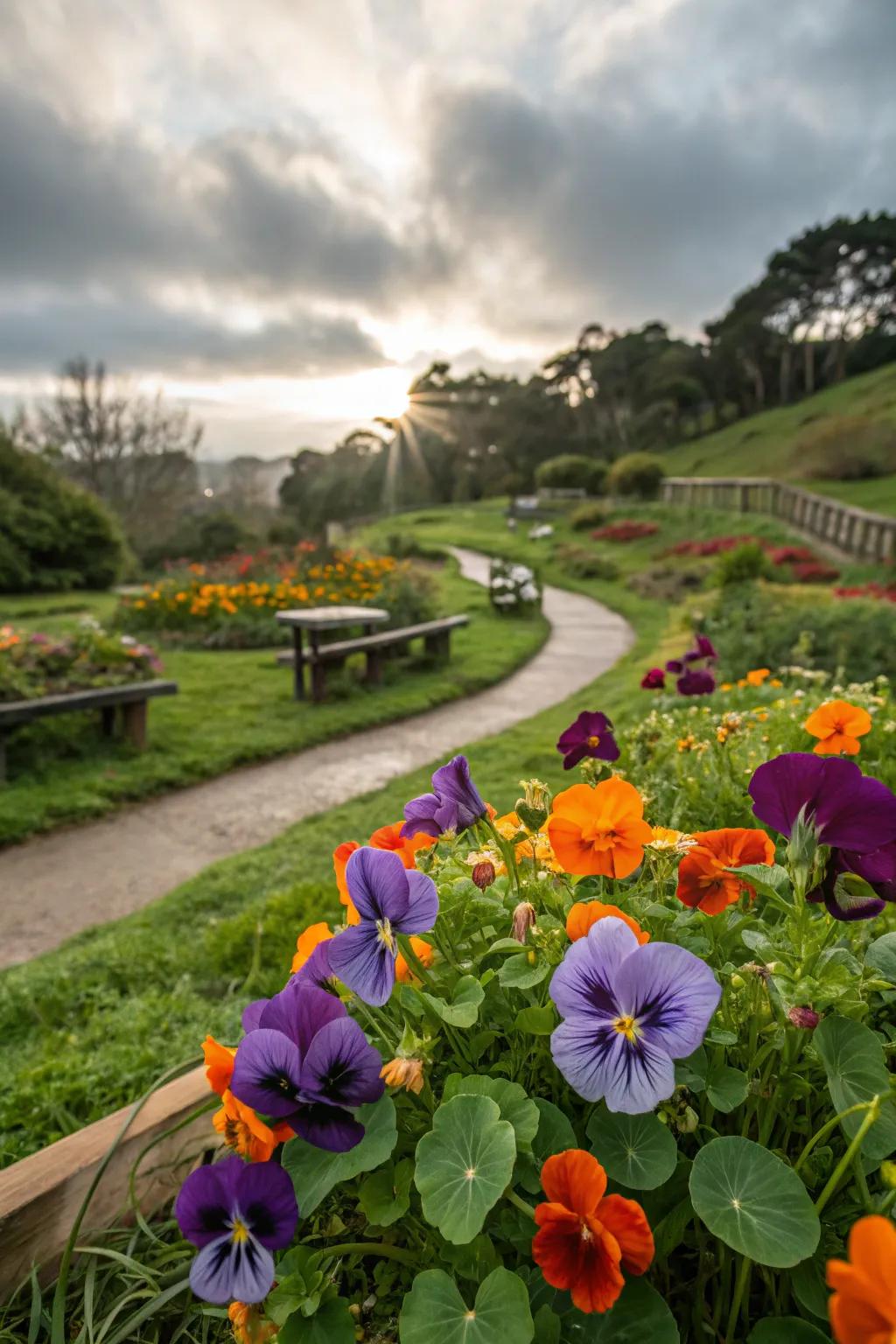 Floral additions contributing both color and essence to your teas.