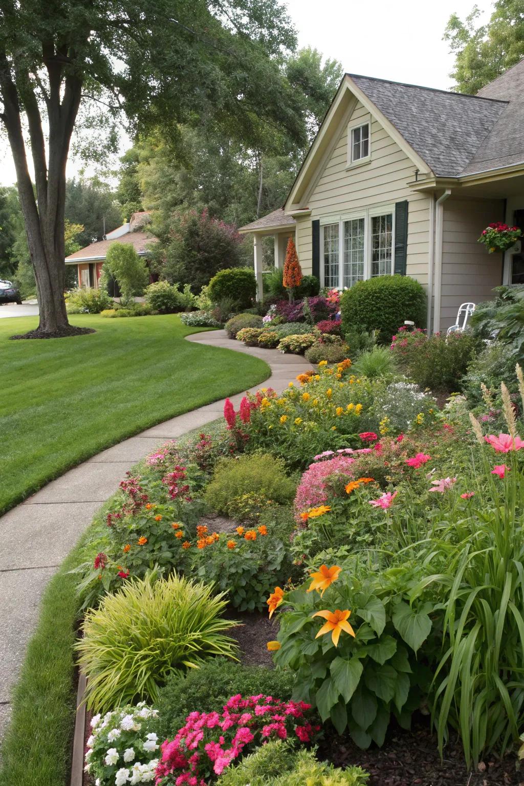 Perennials offer lasting beauty with minimal maintenance.