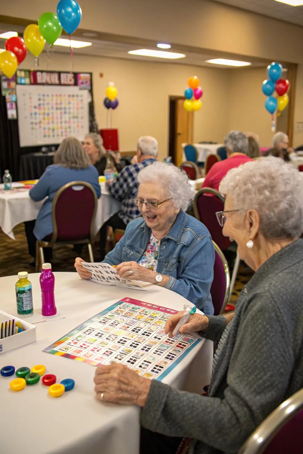 Interactive games keep guests entertained and engaged.