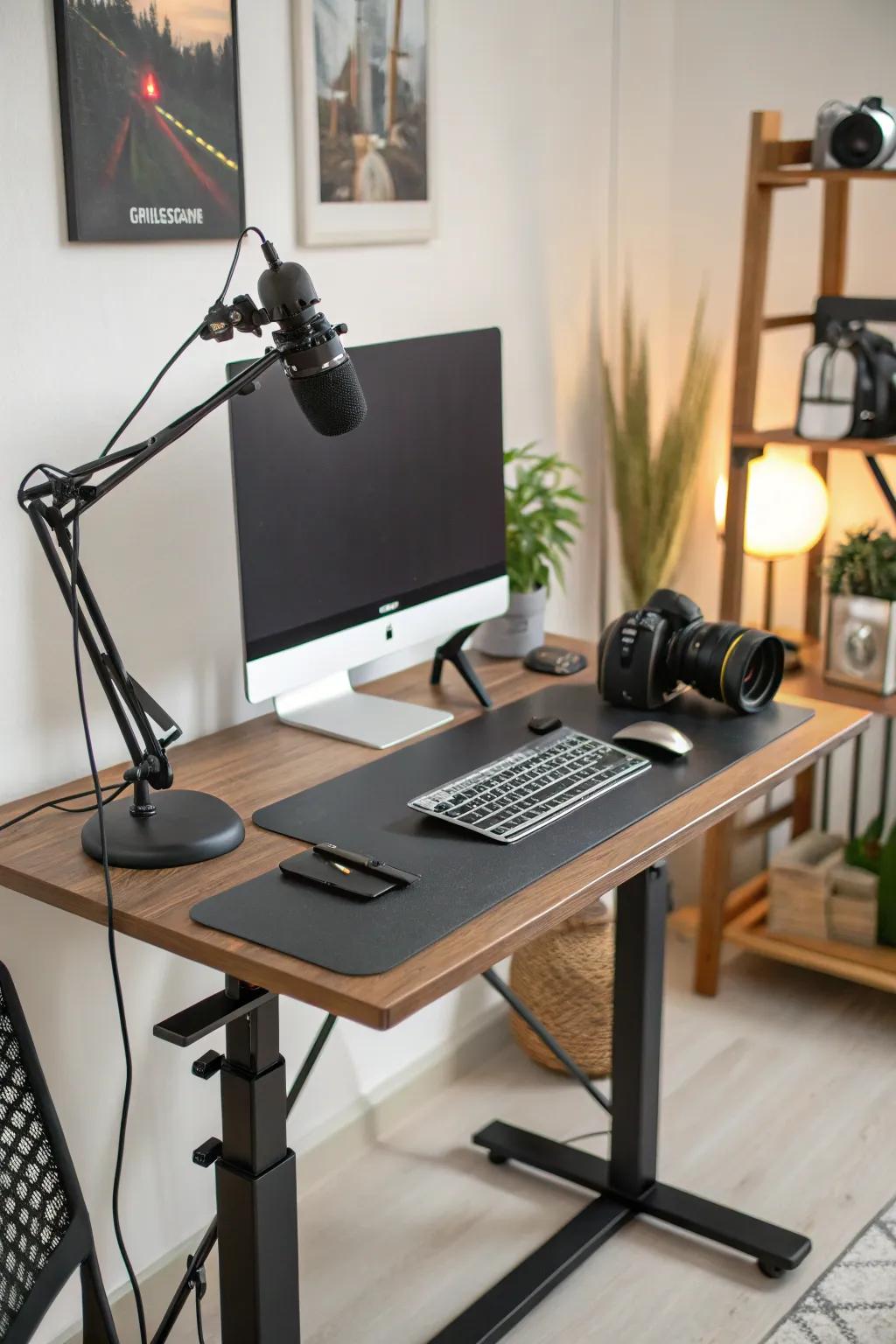 Maximize your energy with a standing desk that adapts to your needs.