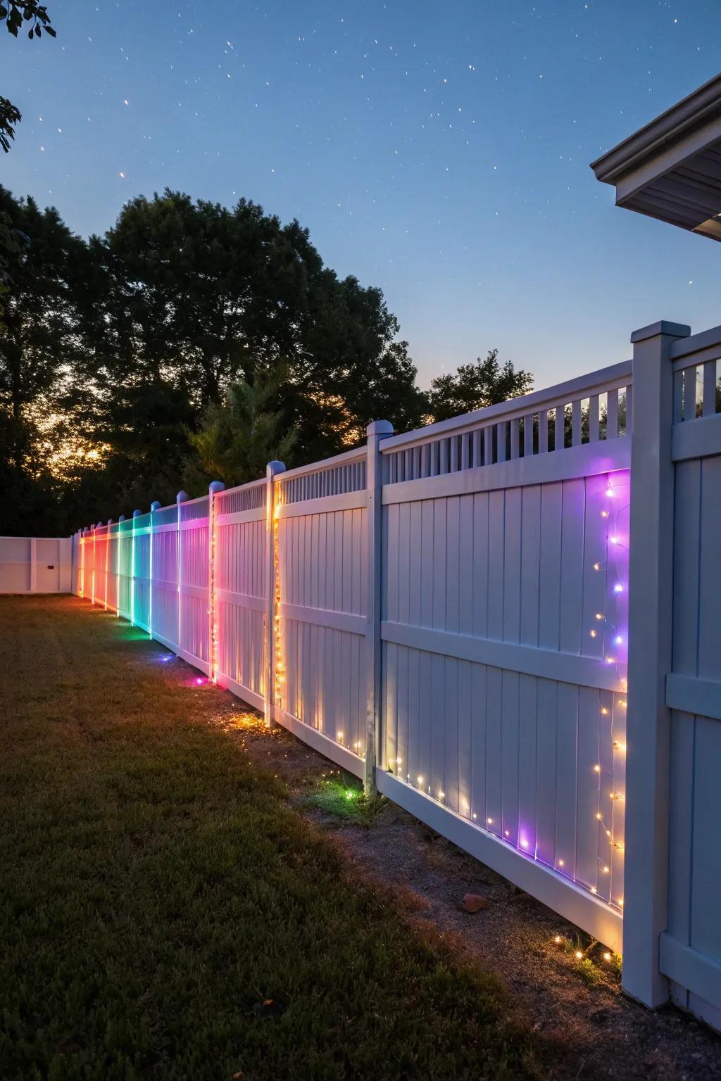 Color-changing lights add a dynamic, mystical touch.