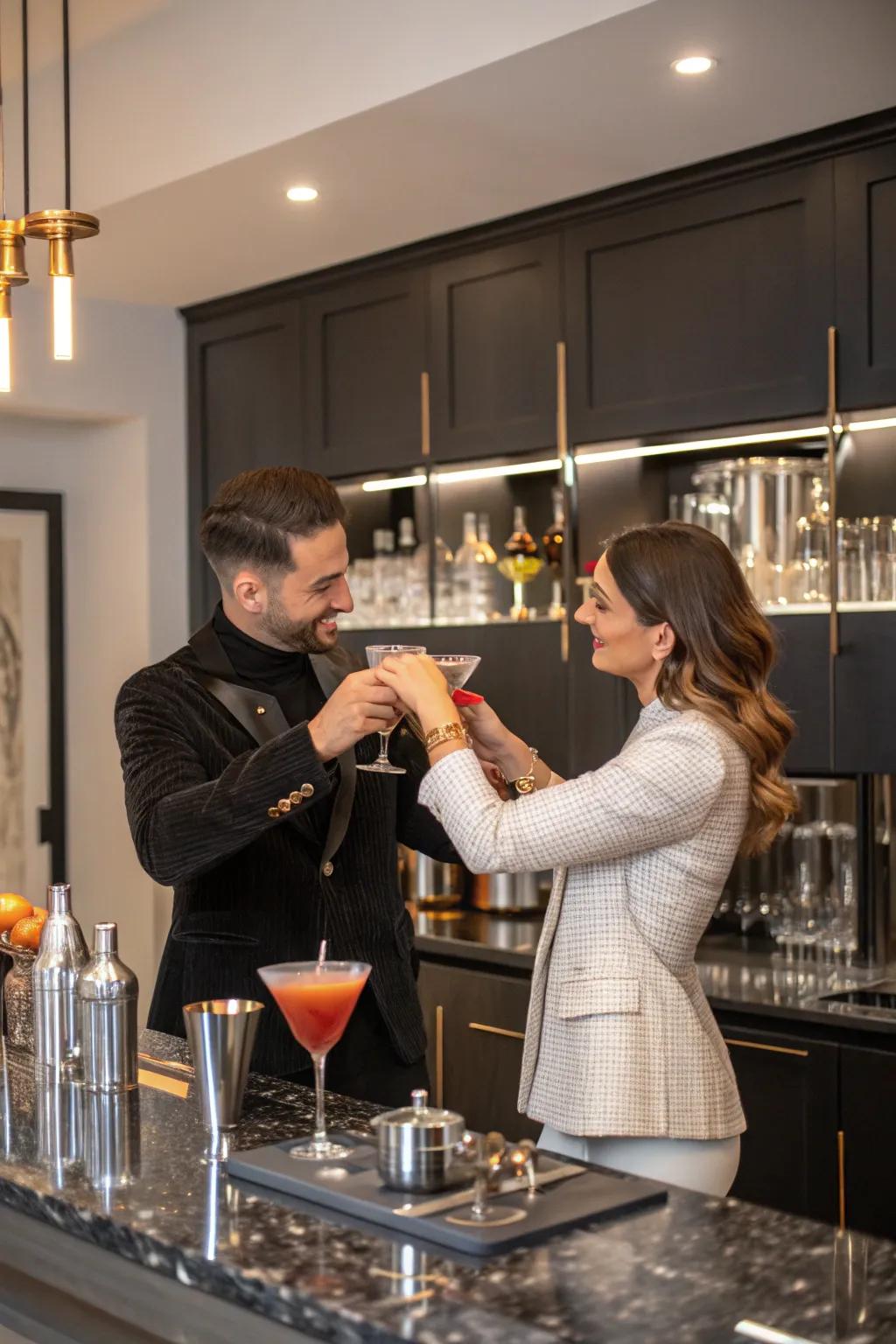 Shake things up with a personalized cocktail-making session.