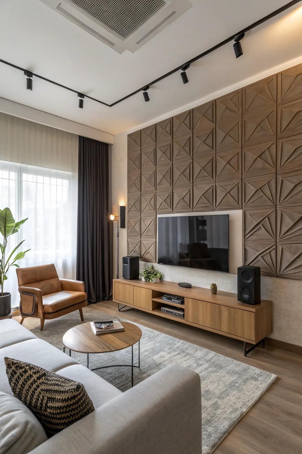 Enhance sound and style with acoustic panels.