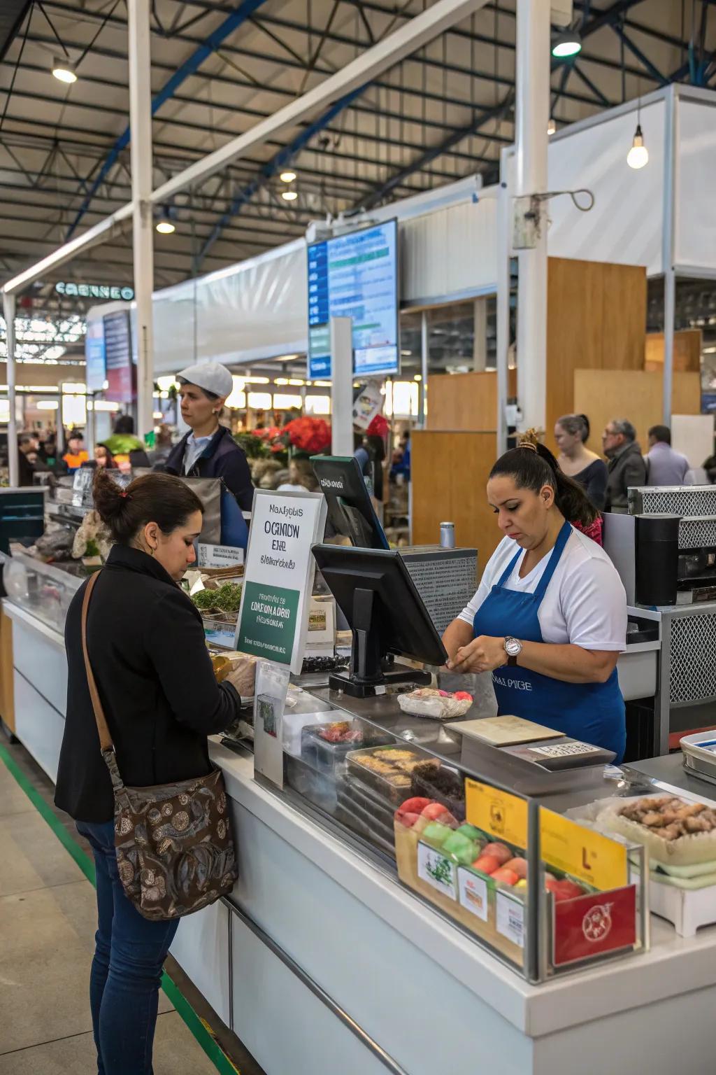 Efficient checkout securing a smooth customer journey.
