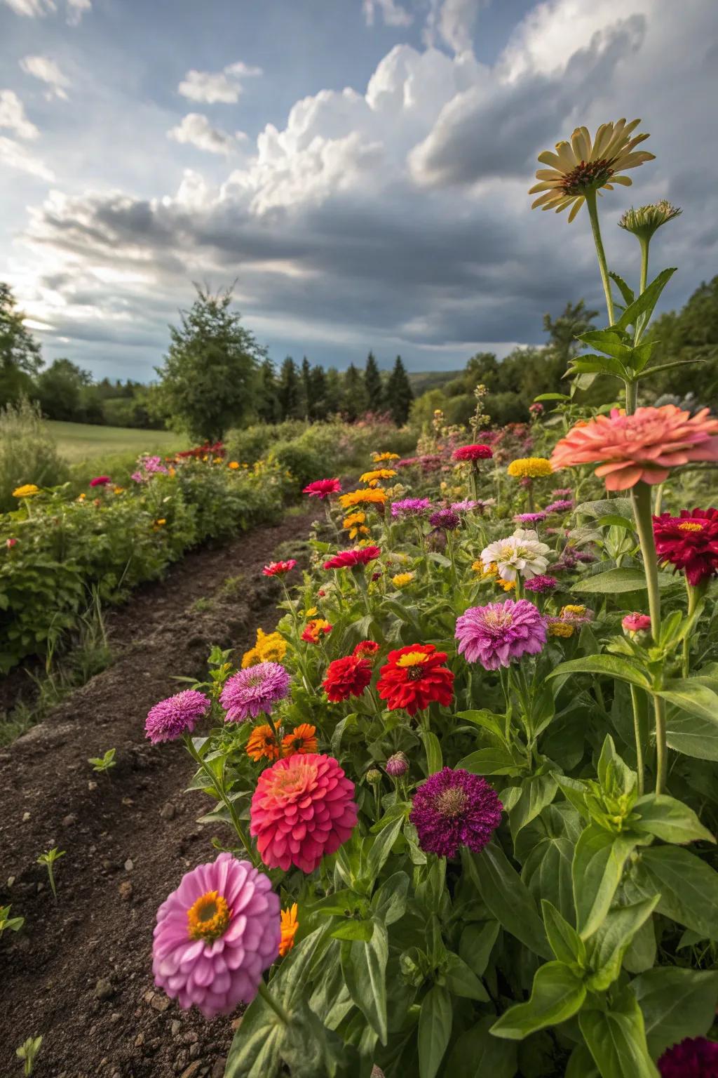 Seed-grown flowers bring vibrant colors to any garden.