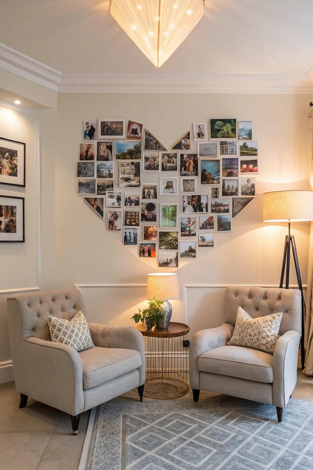 Hold onto memories with a genuine picture collage.