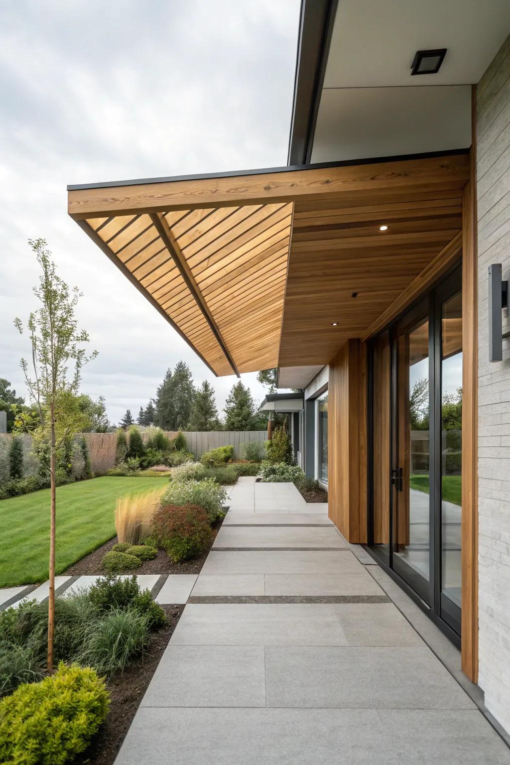 A simplistic design imparting a modern sensation.
