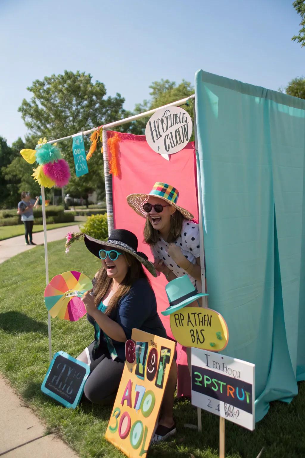 Capture memories with a bespoke snapshot corner.