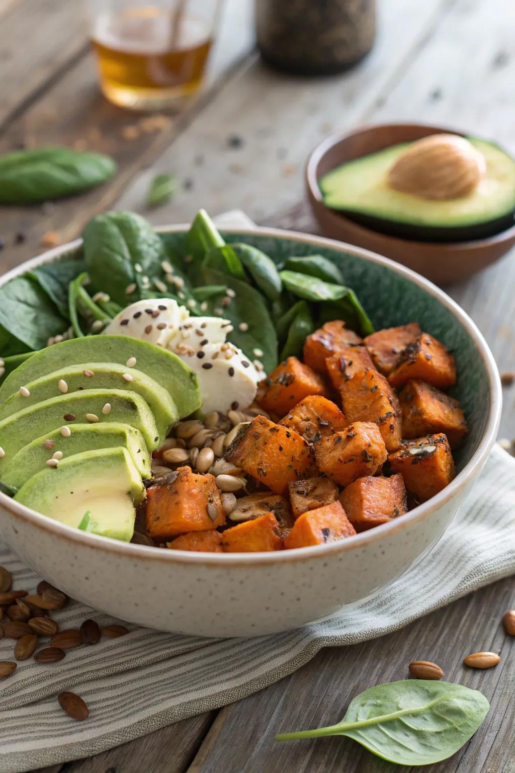 Start your day with a nourishing sweet potato breakfast bowl for lasting energy.