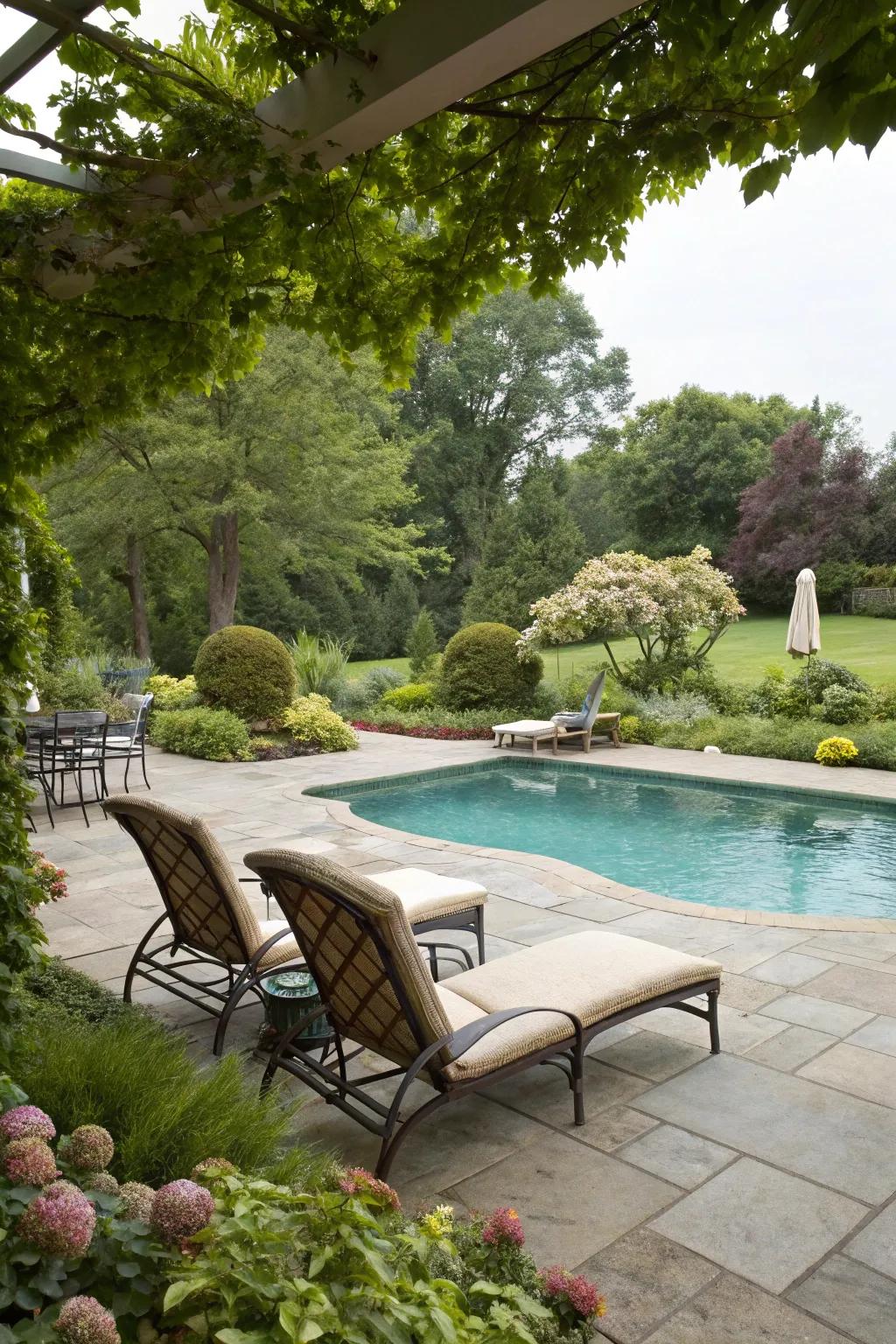 Integrating nature into your patio design enhances its beauty.