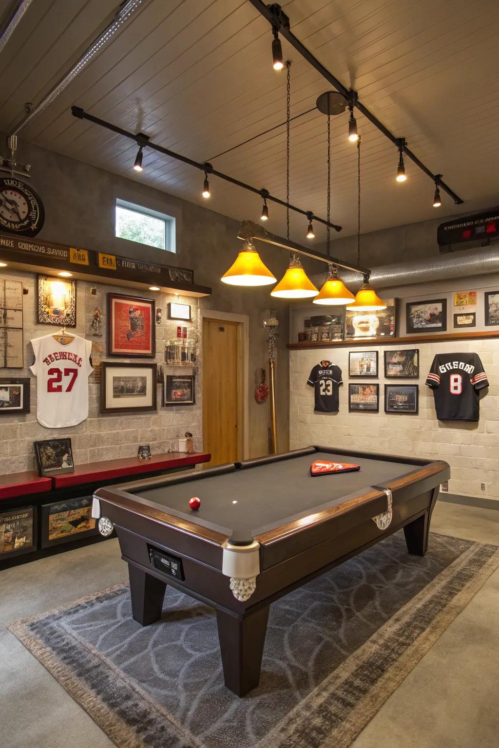 A perfect spot for friendly games and gatherings.