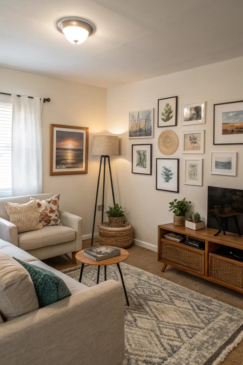 Thoughtfully chosen decor can really give your space some personality.