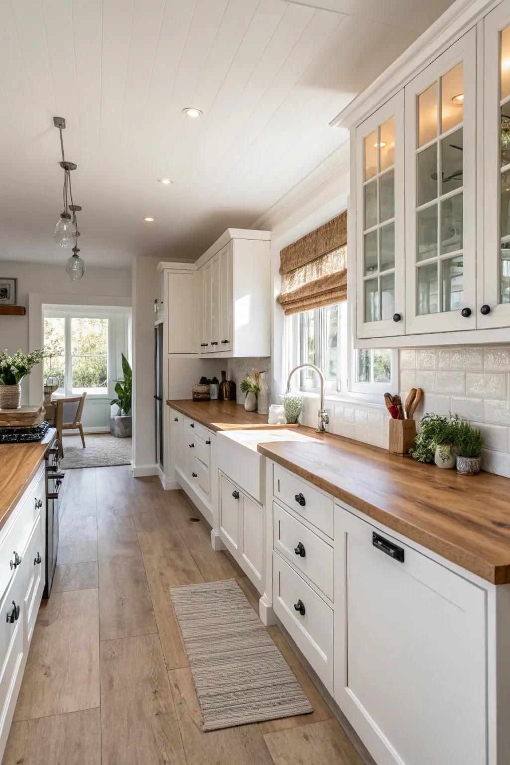 An open kitchen layout that feels both inviting and functional.