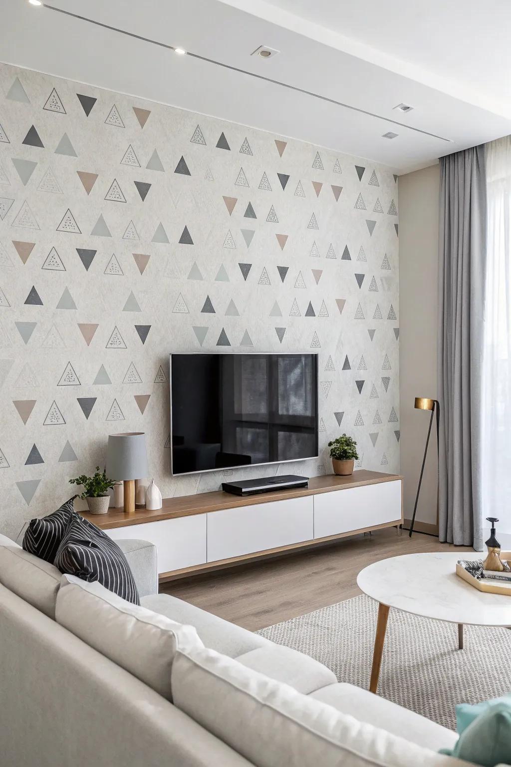 Simplicity meets style with minimalist wallpaper designs.