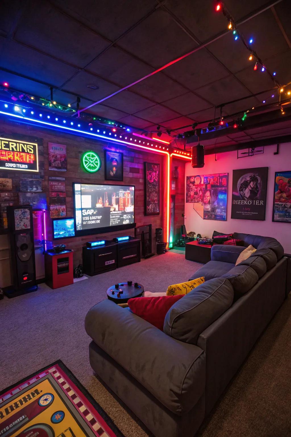 Personalize your game room with decor that speaks to you.