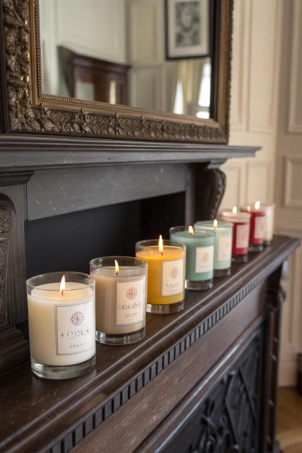 Brighten her day with the warmth of homemade lights.