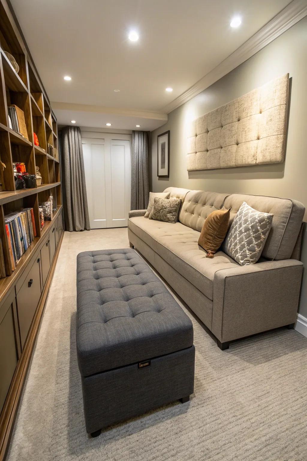 Furniture that does more helps make the most of small spaces.