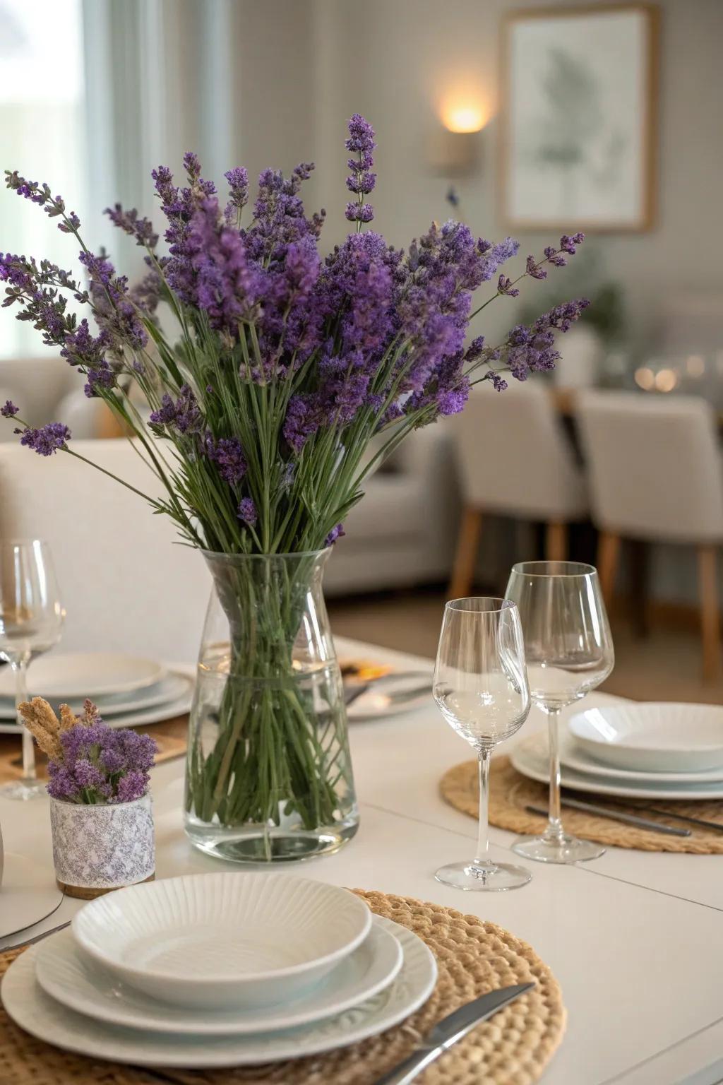 Add elegance to your home with lavender bouquets.