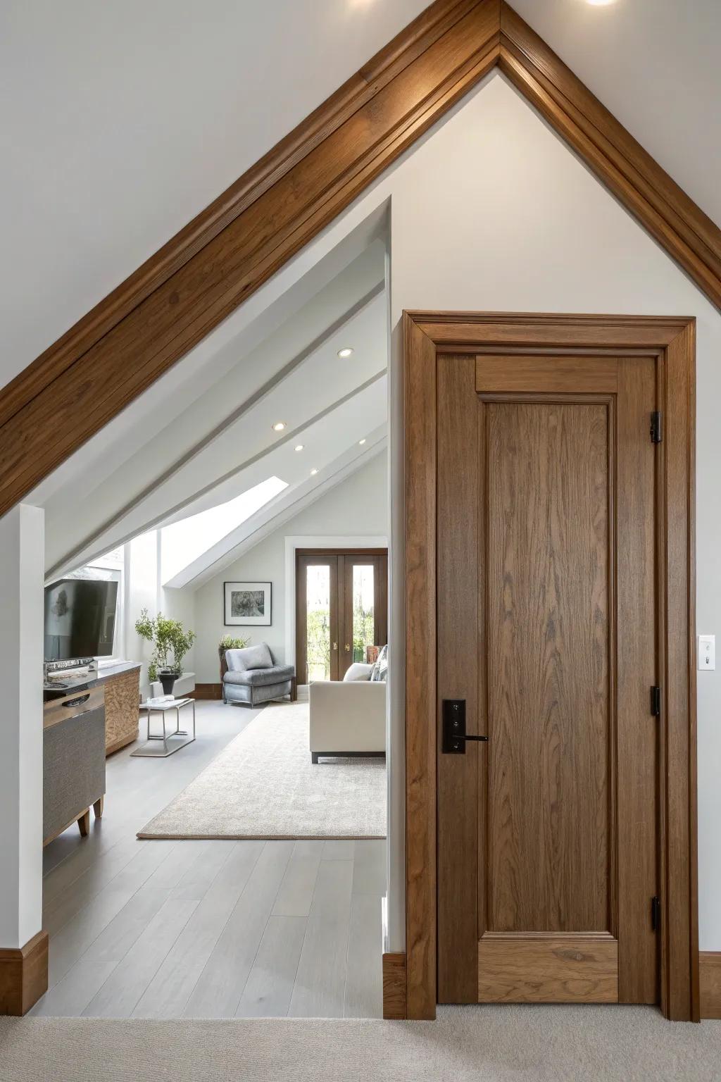 Smooth inclusion for an undisturbed ceiling.