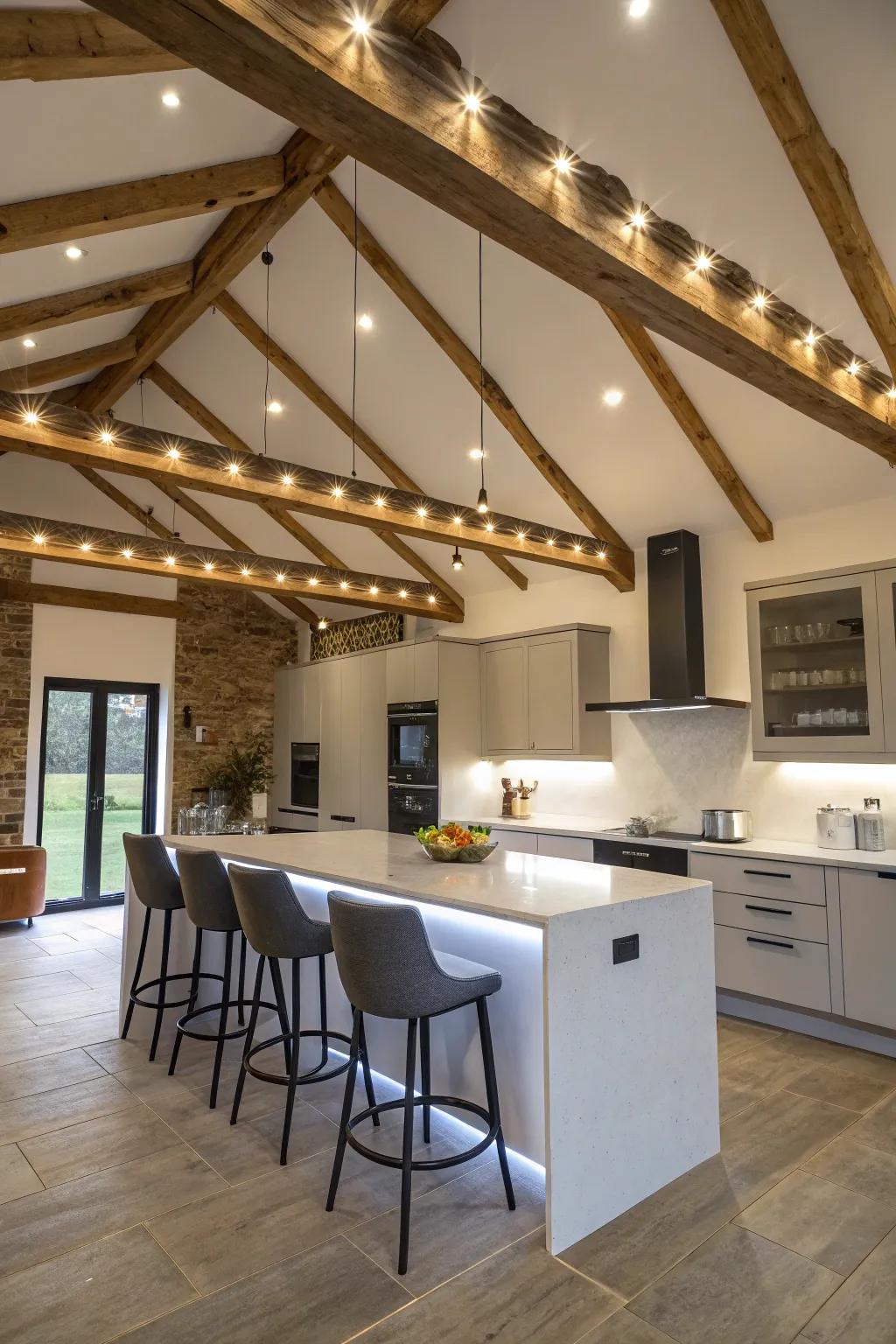 Emphasize your architecture with LED strips.